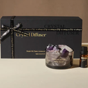 Natural Purifying Diffuser Crystal Gift Box with Essential oil