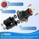 2 Pack-GP76851 Mixer Cap and Pressure Balancing Unit Kit, Compatible With Kohler GP876851, Shower Valve Cartridge Repair Part, for Rite Temp and 1/2" Shower Valve, Comprises GP500520 and GP77759 Part