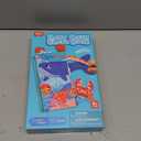 JoyCat Baby Books 0-6-12 Months - Ocean Tummy Time Toys Mirror - Montessori Sensory Activity Cloth Book with 3D Crab & Fish - Newborn Easter Basket Stuffers