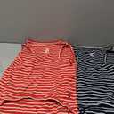 Koneseve Dog Shirt Vest Lightweight Stretchy Dog T-Shirts Soft Cool Sleeveless Stripe Vests Breathable Clothes for Puppy Kitty Cats Small Medium Large Dogs 2 Pack Red + Blue [L/Large]