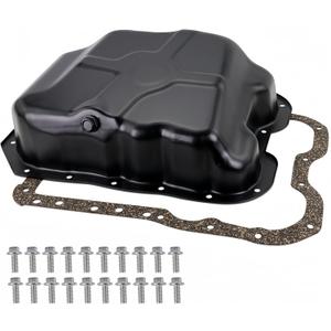 4884665AC Engine Oil Pan with Drain Plug&Gasket and 20 Screws Fits For Dodge(AVENGER/CALIBER/JOURNEY);Jeep(COMPASS/PATRIOT);Chrysler(Cirrus/200/SEBRING/);L4 2.4L 2.0L # 264-361