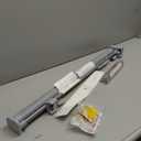 Retractable Baby Gate for Stairs, 55" Wide Mesh Dog Gate Indoor, 34" Tall Child Gate for Doorways, Hallways, Deck, Indoor Outdoor Pet Baby Safety Essentials for Home, Grey (Gray)