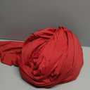 10x10ft Wrinkle Free Red Backdrop Curtain for Parties Soft Fabric Drapes Wedding Red Curtain Backdrop for Birthday Party Decorations Background for Photography 5x10ft, 2 Panels