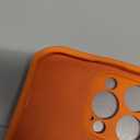 LOVE 3000 Designed for iPhone 14 Pro Max Case, Premium Silicone with [Soft Anti-Scratch Microfiber Lining] Shockproof Protective Phone Case for Men Women Girls 6.7", Bright Orange