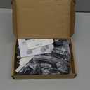 Ravinte 30 Pack 15 Pairs Semi-Overlay 1/2 inch Self-Closing Face Frame Cabinet Hinges Matte Black Half Wrap-Around Kitchen Cabinet Door Hinges Face Mount Cabinet Hardware