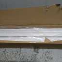 DEZ FURNISHINGS Cordless 2" Faux Wood Blind, 37" W x 60" H, White