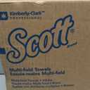 Scott Professional Universal Multifold Paper Towels, Bulk (01840), Absorbency Pockets, 9.2" x 9.4" sheets, Standard Tier, Compressed, White (250 Sheets/Pack, 16 Packs/Case, 4,000 Sheets/Case), 250 Count