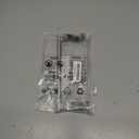 Towel Rack for Cabinet, Strong Steel Kitchen Over Cabinet Towel Bar Holder, 9" Wide - 2 Pack (Silver)