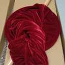 Tioncy Set of 2 Church Tithe Offering Bags with Wooden Handles Church Collection Bag with Handles for Churches Communion Supplies (Red, 15.75 x 7.87 Inch)