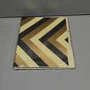 Paper Junkie Geometric File Folders with Cut Tabs for Gold Office Supplies and Office Desk Accessories (11.5 x 9.5 in Decorative File Folders, 12 Pack)