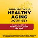 Nature Made Burp Less Ultra Omega 3 Fish Oil Supplements, 1400mg Fish Oil Omega 3 Supplements as Ethyl Esters for Healthy Heart Brain Eyes Support, One Per Day, 90 Softgels