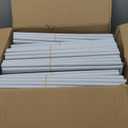 Mavivegue 10 Tiers Shoe Rack, Large Storage Space, 55-60 Pairs, White, Polypropylene