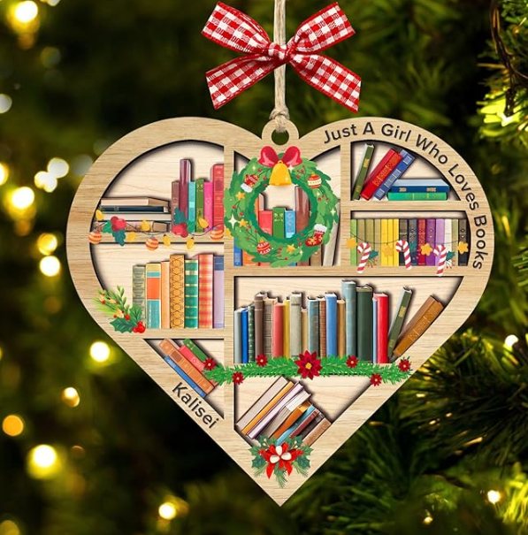 Personalized School Bus Wooden Ornament, Yellow School Bus Driver Christmas Hanging Ornaments for Xmas Tree Decoration, Christmas Thank You Appreciation Gift for Bus Drivers 