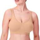 Bali Women's Comfort Revolution Wireless Bra, ComfortFlex Fit Full-Coverage Bra, DF3488, Medium