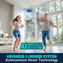 Hand Operated Drone Toy for Kids - Easy Fly Hover Drone with AI Motion Sensor, Rechargeable Drones for Kids 8-12 & 6-8, Safe Mini Quadcopter with Auto Hover, 360 Flip/Roll, Perfect Boys Girls Drones for Age 4-6-8-12 Birthday Gifts