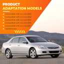 Front Windshield Wiper Motor Linkage Assembly Compatible with Accord 2003-2007 76530SDAA01