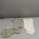 Modern Moments by Gerber Unisex Baby 4-pack Short-sleeve Bodysuits & Shortie Set, 3- 6 months