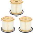 Racor 2010PM-OR Fuel Water Seperator Filter / 500FH Filter FS20103 33794 Racor 2010PM 2010TM-OR Fuel Filter Element Replacement for 500 Turbine Series Marine Diesel Engine 30 Microns (3 Pack)
