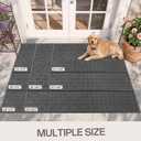 Amyracel Front Door Mat 3'x4', Heavy Duty Waterproof Commercial Floor Mat