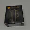 Home Security Door Lock Reinforcement - Child Proof High Security Door Locks with 3" Stop Withstand 800 lbs for Inward Swinging Front Door, Night Kids Safety Metal Flip Deadbolt Latch Defend Home (Black)