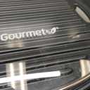 Elite Gourmet EMG6505G 12" Smokeless Indoor Electric BBQ Grill with Glass Lid Dishwasher Safe, Nonstick, Adjustable Temperature, Fast Heat Up, Low-Fat Meals Easy to Clean Design