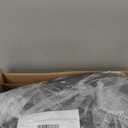 Bedluxe Adjustable 4pcs Bed Wedge Pillow Set, Memory Foam Wedge Pillow Post Surgery for Back, Neck, Leg Pain Relief, Pillow Wedge for Sleeping, Sitting up in Bed, Acid Reflux and GERD, Dark Grey (Adjustable 9&12 Inch + 2 Head Pillow)