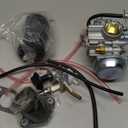 0470-352 Carburetor Fit for Arctic Cat 250 1999-2001 Arctic Cat 300 1998-2000 2X4 4X4 With Airbox Intake Manifold Boot 0470-347 3402-533