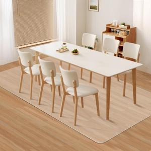 Kuyal Clear Chair Mat, Hard Floor Use, 8'10' Transparent Office Home Floor Protector mat Chairmats (96" X 120" Rectangle)