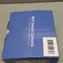 Hiseeu 3MP Security Camera Outdoor,WiFi Camera, Auto Tracking&Light Alarm Floodlight & Color Night Vision,TwoWay Audio, Plugin Cable,Compatible Wireless System