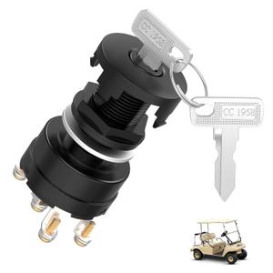 Ignition Key Switch for Club Car DS 1996-up Gas Golf Cart OEM# 101826301 4-pin
