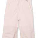Amazon Essentials Girls and Toddlers' Water-Resistant Ski & Snow Bib Overall (X-Large, Light Mauve)