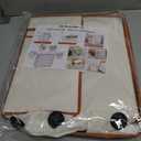 Foldable Storage Boxes with lids,Waterproof Tissue Box Holder with Storage,Multipurpose Toy Storage BoxSturdy Magazine containers (Beige)