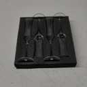 BACLIFE Hand Blown Crystal Champagne Flutes, Sparkling Champagne Glasses Set of 4, 7 oz