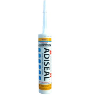 ADISEAL USA ADISEAL 1-Pack 9.8-oz Exterior and Specialty CLEAR Paintable Advanced Sealant Caulk ADISEAL USA ADISEAL 1-Pack 9.8-oz Exterior and Specialty CLEAR Paintable Advanced Sealant Caulk