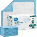 MED PRIDE High Absorbency Liners -Disposable Underpads 23'' X 36'' Incontinence Pads, Bed Covers, Puppy Training | Thick, Super Absorbent Protection for Liquid, Urine, Accidents (150) (25 Count (Pack of 6))