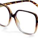 miyya Blue Light Blocking Glasses for Women, Blue Light Glasses for Women Oversized Fashion Vintage Fake