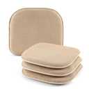 SWEMSTAR Chair Cushions - 15"*17" Kitchen Dining Chair Pads Foam Seat Cushion for Chairs Barstool Cushions Non Slip Seat Pad