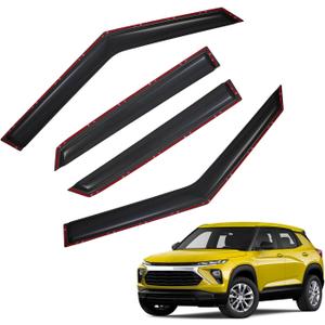 in-Channel Rain Guards Compatible with 2021-2025 Chevy Trailblazer