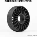 Siraya Tech Fibreheart ABS-GF Premium Glass Fiber 3D Printer Filament - 93C Heat Resistance, High Durability, Precision Printing - for Automotive & Industrial Applications (1kg, Black)