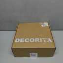 DECORITA Felt Wall Tiles | Large Cork Board Alternative | Aesthetic Felt Bulletin Board for Office, Home & Classroom | Large Cork Boards for Walls Pinboard (12-Pack) | Pink