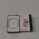 EGNARO ES3 True Wireless Stereo Earbuds, Bluetooth 5.1 Earphones, Touch Controls with Microphone, Color White