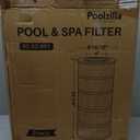 Poolzilla [2 Pack Pool Filter Cartridge, Compatible with PA120, CX1200RE, C1200, Unicel C-8412, Filbur FC-1293, Waterway Clearwater II, Pro Clean 125, 817-0125N [L x OD: 23.25" x 8.94'']