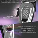 TCMKY Hair Clippers for Men Cordless&Corded Barber Clippers for Hair Cutting & Grooming Professional Hair Trimmer for Men Rechargeable Hair Trimmer Kit for Household (Silvery)
