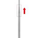 Pool Float Storage Rack 13 x 78 Inch Pool Float Holder Stainless Steel Equipment Holder Water Filling Base Portable Scalable Outdoor Rack for Swimming Outdoor Storage(White)