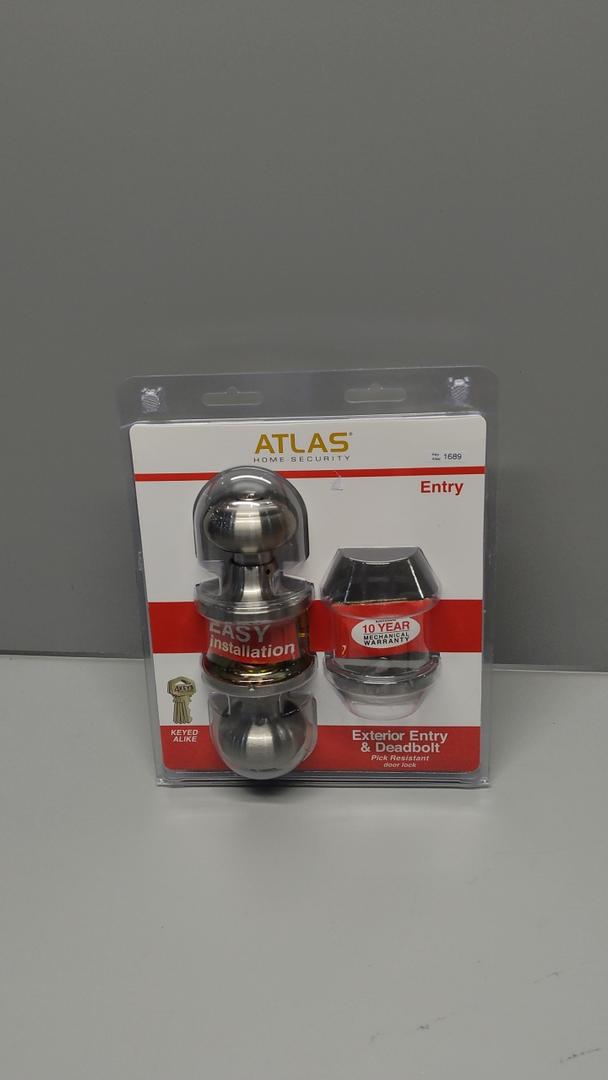 Atlas Home Security Exterior Entry & Deadbolt