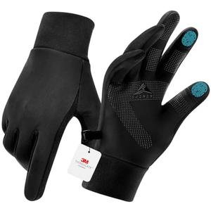 GXCROR Winter Gloves with Windproof & 3M Thermal Insulation, Touchscreen & Anti-Slip, Ideal for Running, Cycling, Hiking, Driving, and Outdoor Activities