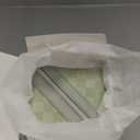 BOYATU Travel Makeup Bag for Women: Large Cosmetic Bag Set of 3 - PU Leather Make up Bag with Compartments - Compact Waterproof Toiletry Bag with Divider & Handle (Green)