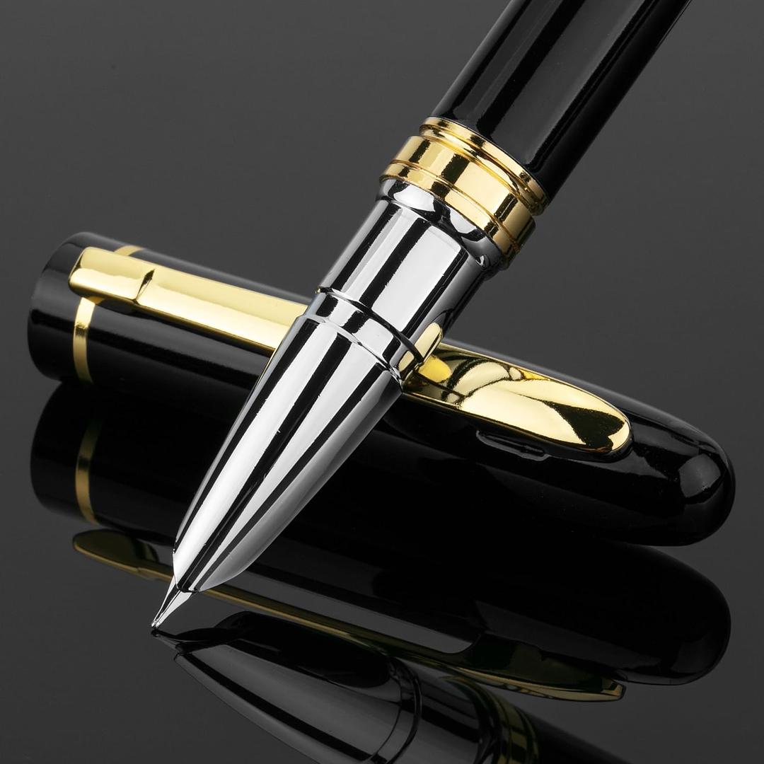 Mr. Pen- Luxury Fountain Pen, Fine Nib, Black, for Writing and Journaling, Calligraphy
