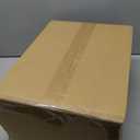 Clear Storage Bins with Lids - 4 Tier Plastic Bins with Wheels, Stackable Storage Bin, Closet Organizers Box for Bedroom, Living Room, 23 QT Folding Box with Magnetic door (White)