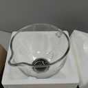 Tilt-Head Stand Mixer Glass Bowl, 5 QT,Compatible with Kitchenaid Artisan 5KSM125, 5KSM150, 5KSM175, 5KSM7580, KSM150, RRK150,K45, K45SS, KSM75, KSM90, KSM95,Classic without Lid